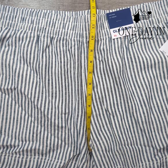 Old Navy Linen Pull On Casual 3.5" Shorts Size XL - Picture 4 of 7
